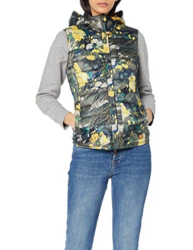 Camel Active Womenswear 360930 Chaleco Deportivo, Azul (Navy 82), 48 (Talla del Fabricante: 46) para Mujer