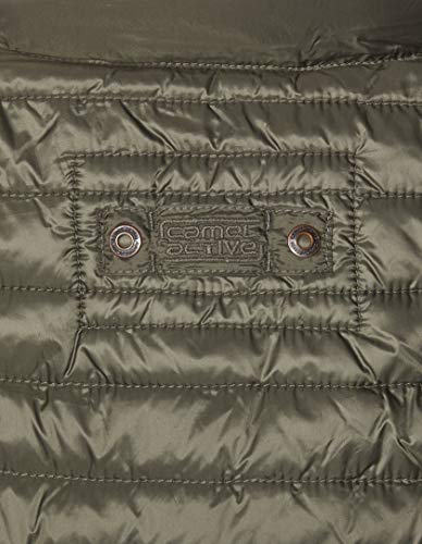Camel Active Womenswear 9x44 Chaleco, Verde (Khaki 34), 36 (Talla del fabricante: 34) para Mujer