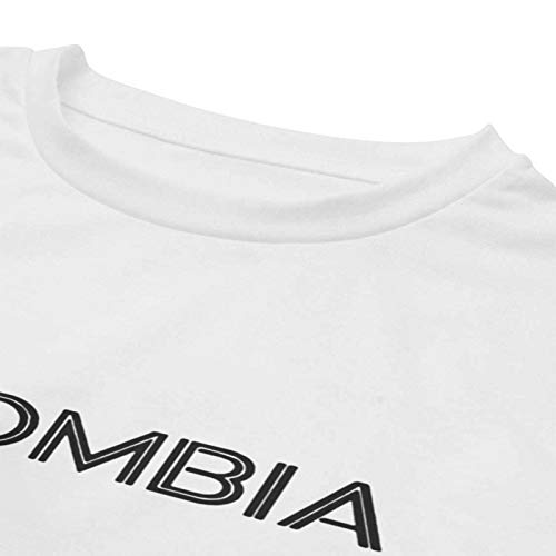 Camiseta de manga corta con estampado de la marca It's Colombia Not Columbia para mujer