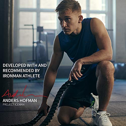 Camiseta Deportiva sin Mangas para Mujer, Pack de 1, Camiseta Suelta Racerback con Espalda Descubierta para el Gimnasio, Hacer Ejercicios, Correr, Yoga (Negro/Logo Negro Oversize, X-Large)