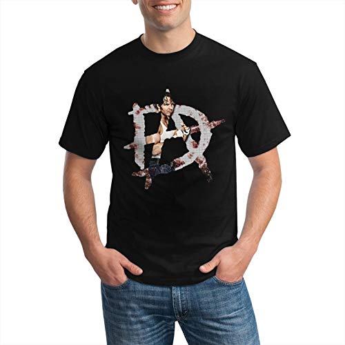 Camiseta para Hombre Dean Ambrose Logo-Printed Trendy Camisetas de Manga Corta Camisetas Superiores para Hombre Tamaño asiático