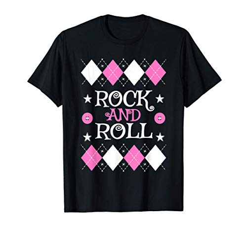 Camisetas Rockabilly Hombre Mujer Rock and Roll 50s Rockera Camiseta