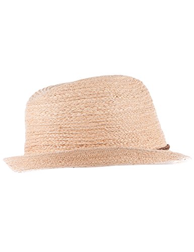 CaPO Puerto Rico Hat Sombrero Fedora, Beige (Ecru 2), Large Unisex Adulto
