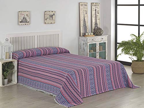 Cardenal Textil Azteca Foulard Multiusos, Fucsia, 180x290 cm