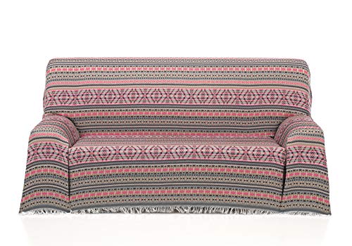 Cardenal Textil Azteca Foulard Multiusos, Fucsia, 180x290 cm