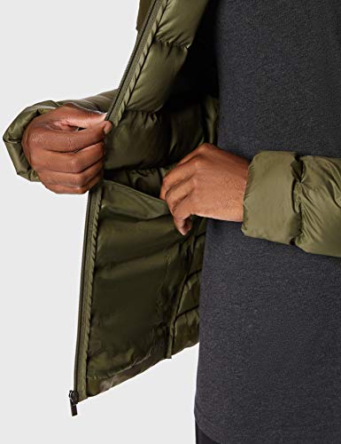 CARE OF by PUMA Chaqueta acolchada impermeable para hombre, Verde (Green), XL, Label: XL