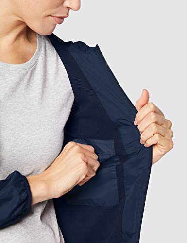 CARE OF by PUMA Chaqueta Cortavientos Impermeable para Mujer, Azul (Blue), 38, Label: S