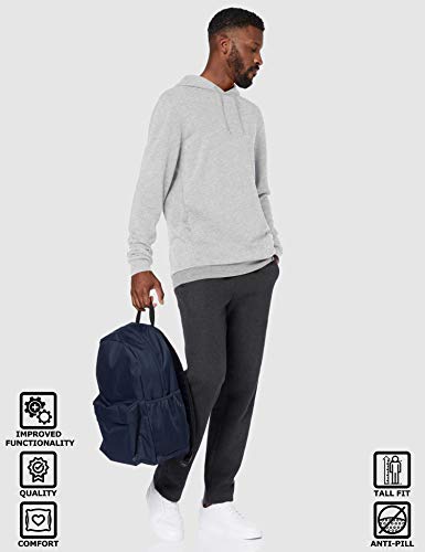 CARE OF by PUMA Sudadera con capucha de manga larga para hombre, ajuste alto, light grey, XXL, Label: XXL