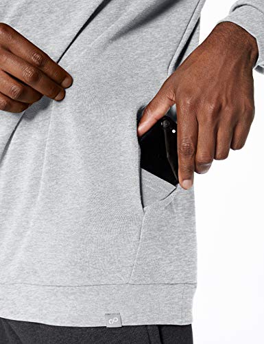 CARE OF by PUMA Sudadera con capucha de manga larga para hombre, ajuste alto, light grey, XXL, Label: XXL
