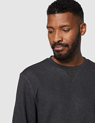 CARE OF by PUMA Sudadera de manga larga con cuello redondo para hombre, Gris (Grey), M, Label: M