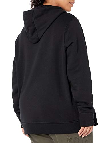 Carhartt Clarksburg Pullover Sweatshirt Sudadera con capucha, Black, Medium para Mujer