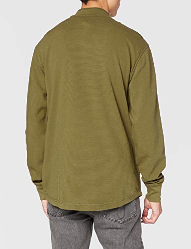 Carhartt Tilden Half Zip Sudadera, Military Olive, S Regular para Hombre