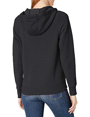 Carhartt Women's Regular Force Slightly Fitted Sweatshirt, Black Heather, X-Small