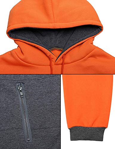 CARINACOCO Mujer 3pcs Chándal Encapuchada Casual Conjuntos Deportivos Otoño Invierno Sudadera con capucha Sweatshirt + Hoodie Chaqueta Chaleco + Pantalones Gris XXL