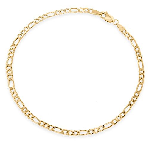 Carissima Gold Calcetín de mujer con oro amarillo 9 K (375), 23 cm