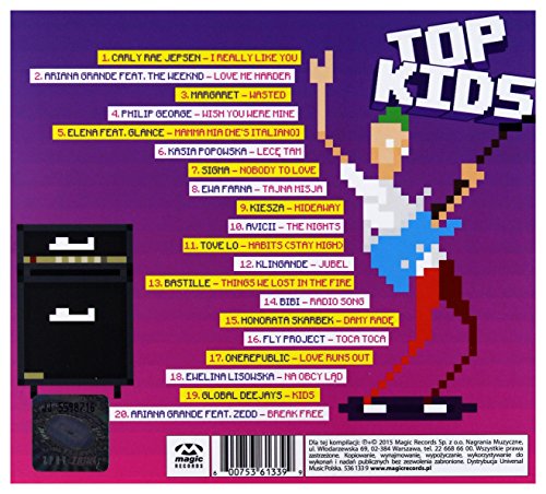 Carly Rae Jepsen / Ariana Grande / Margaret: Top Kids Is Back (digipack) [CD]