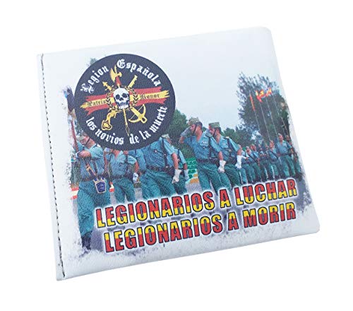 Cartera Impresa con Billetera Legión Española Fotografias 3D
