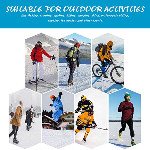 CBOO Bandanas Multifuncionales Elásticas Pañuelos Cabeza Bufanda Bandana Cintas Pelo de cuello para Hombre Mujer para Esquí, Moto Ciclismo, Motocicleta (Serie 5)