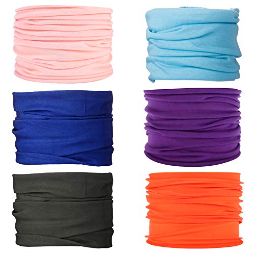 CBOO Bandanas Multifuncionales Elásticas Pañuelos Cabeza Bufanda Bandana Cintas Pelo de cuello para Hombre Mujer para Esquí, Moto Ciclismo, Motocicleta (Serie 5)