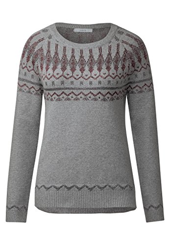 Cecil 300425 Suéter, Gris (Middle Grey Melange 30733), XXL para Mujer