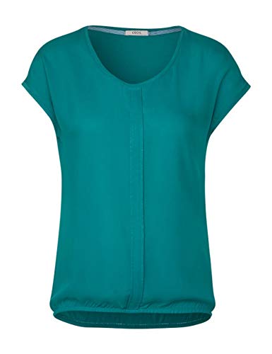 Cecil 314729 Indra Camiseta, Verde Esmeralda Vital, X-Small para Mujer
