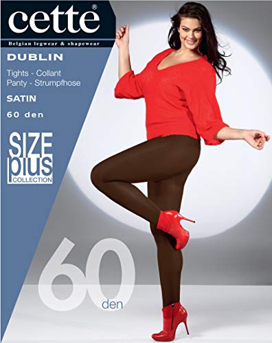 Cette Dublin Size Plus, Medias Para Mujer, Marrón (Ristretto 155), 2XL (Talla fabricante 52-54)