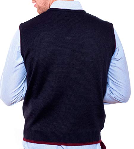 Chaleco Caballero de Pico sin Mangas (XL, Marino)