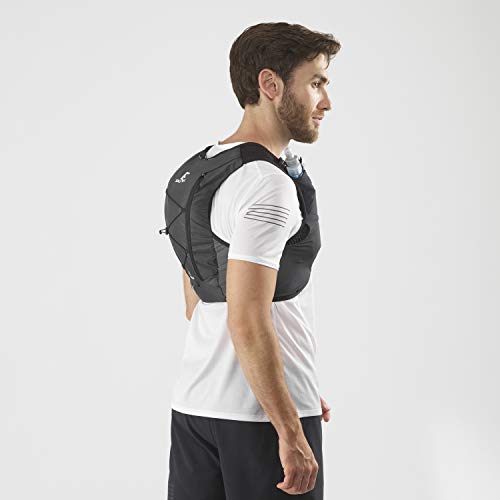 Chaleco de hidratación Salomon Active Skin 4 para hombre con SensiFit y construcción Quick Link para trail running