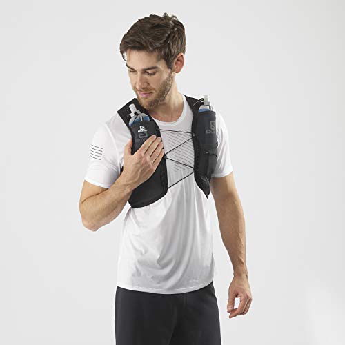 Chaleco de hidratación Salomon Active Skin 4 para hombre con SensiFit y construcción Quick Link para trail running