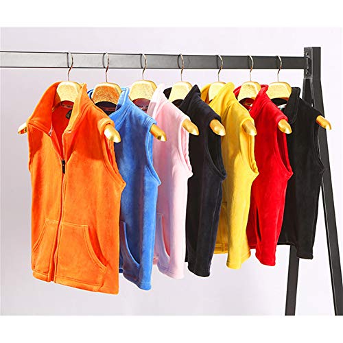 Chalecos De Chaleco Para Hombres Y Mujeres, Chaleco De Chaleco De Punto De Abrigo, Además De Chaleco De Terciopelo De Doble Cara Con Cuello De Zorro Plateado (Navy,S)