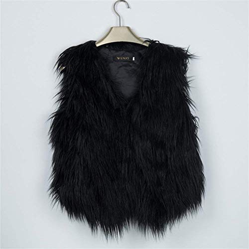 Chalecos De Piel Mujer Elegante Primavera Otoño Piel Sintética Fashion Sleeveless Cómodo Chaqueta De Piel Suave Polares Chaleco De Piel Bastante Abrigos Outerwear