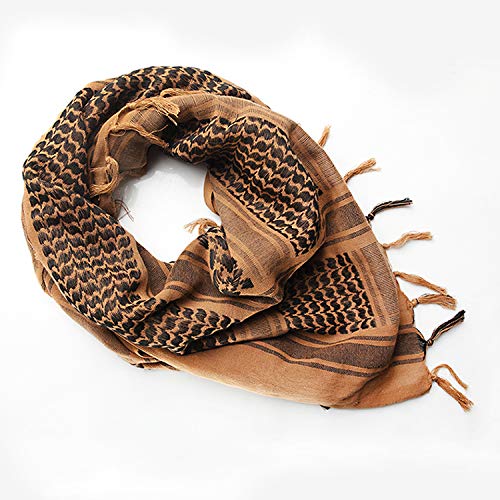 Chalier Bufanda Militar Tactica Desierto Invierno y Verano 100% Algodón para Hombre y Mujer