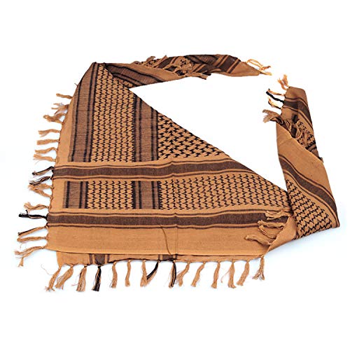 Chalier Bufanda Militar Tactica Desierto Invierno y Verano 100% Algodón para Hombre y Mujer