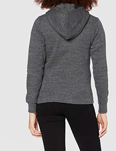 Champion Mujer - Sudadera con Capucha Classic C-Logo Allover - Gris, L