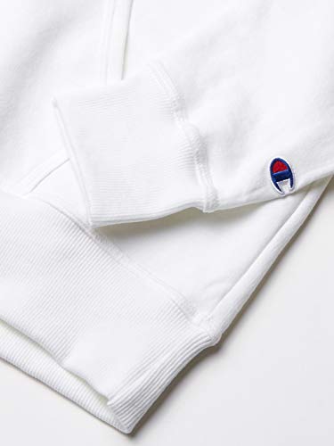 Champion Powerblend Sudadera con Capucha, Blanco - Outline España & Script, XXL para Hombre