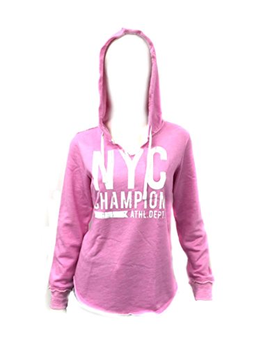 Champion - Sudadera de mujer rosa, S MainApps