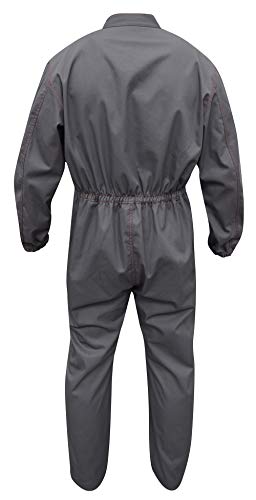 Chándal de trabajo multibolsillos de poliéster y algodón – Azul/Naranja Marrón/Amarillo Gris Verde Azul Gris Gris Rojo Azul gris, rojo L