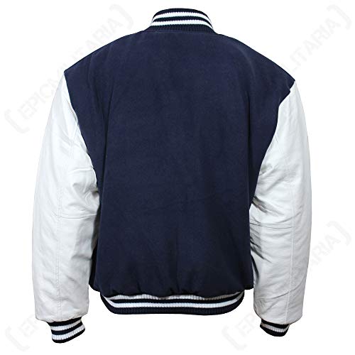 Chaqueta de béisbol vintage. azul marino S