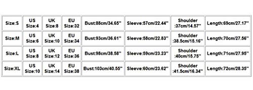 Chaqueta De Traje Mujer Slim Fit Fiesta Blazer Manga Larga De Solapa Oficina Negocios Ejecutiva Trajes Americana Outerwear Primavera Ropa STRIR (M, Negro)