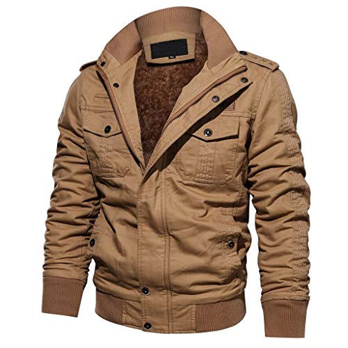 Chaqueta Invierno Hombre Táctico Ropa de Moto Manga Larga Chaqueta Militar Gran tamaño Transpirable Abrigo Jacket Parka Pullover Coat Caliente riou
