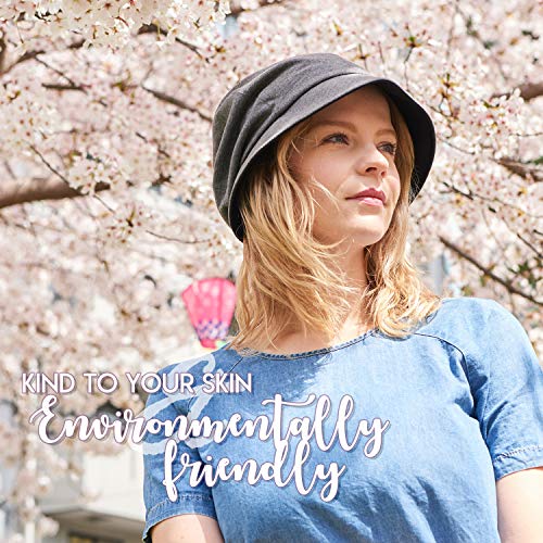 CHARM Casualbox | Damas Sombrero para El Sol Sombrero Orgánico Algodón Japonés Diseño Suave UV Protección Marino