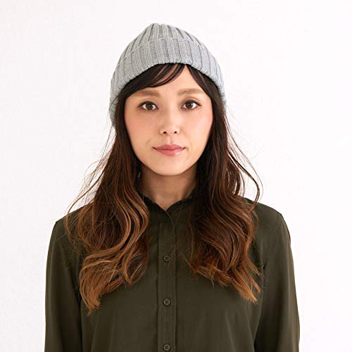 CHARM Casualbox | Hombres Fisherman Gorros Beanie 100% Algodón Damas Tejido Gorros Beanie Gorra Clásico Diseño Sencillo Acanalado Flojo Sombrero Beige