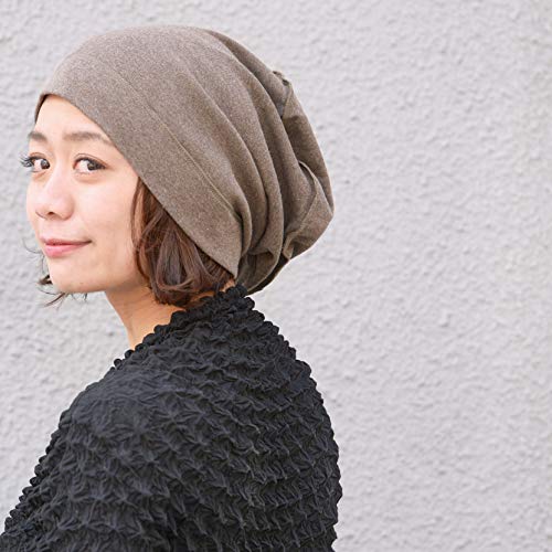 CHARM Casualbox Orgánico Algodón Flojo Gorros Beanie Desgarbado Holgado Sombrero para Hombre & Mujeres Hipster Moda Tocados Gris Oscuro