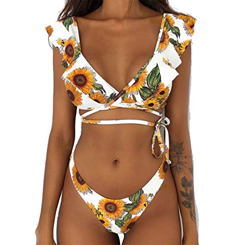 CheChury Mujer Sexy Conjunto De Bikini 2021 Verano Sexy Push Up Ropa De Playa Bikini de Triángulo Bikini Mujer Acolchado Traje de baño Mujer Conjunto De Bikini