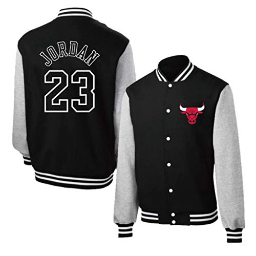 Chicago Bulls 23# Michael Jordan - Chaqueta de baloncesto para hombre, color rojo