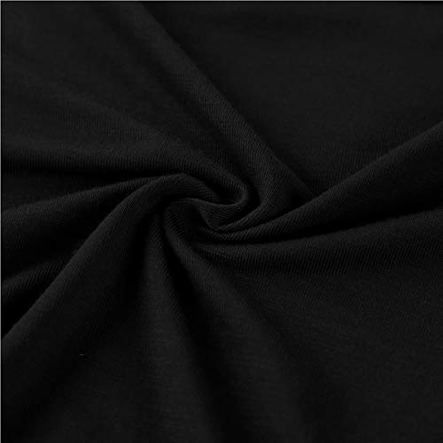 CHICTRY Bolero Mujer Danza Ballet Latino Manga Larga Cardigan Wraps Toreras Tops de Baile Chaquetas de Danza del Vientre para Vestido Gimnasia Elegante Negro Large
