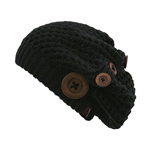 CHILLOUTS, Nelly Sombrero para Mujer, Mujer, Mütze Nelly Hat, Negro (Black), Talla única