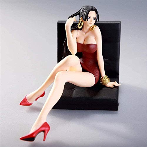 CHOCHO Una Pieza de Mujer Emperador Sentado sofá Figura de acción figurita PVC Figura niños decoración Juguete Anime Figura Regalo
