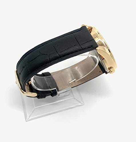 Choeter Hola Invierno personalizado para hombre reloj de mujer impermeable de acero inoxidable reloj de pulsera con correa de cuero reemplazable