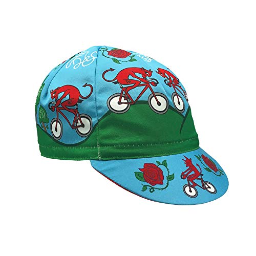Cinelli Gorra de Ciclismo Unisex Massimo Giacon, Unisex, Gorra de Ciclismo, GICAP2, Diavolo Rosso, Talla única
